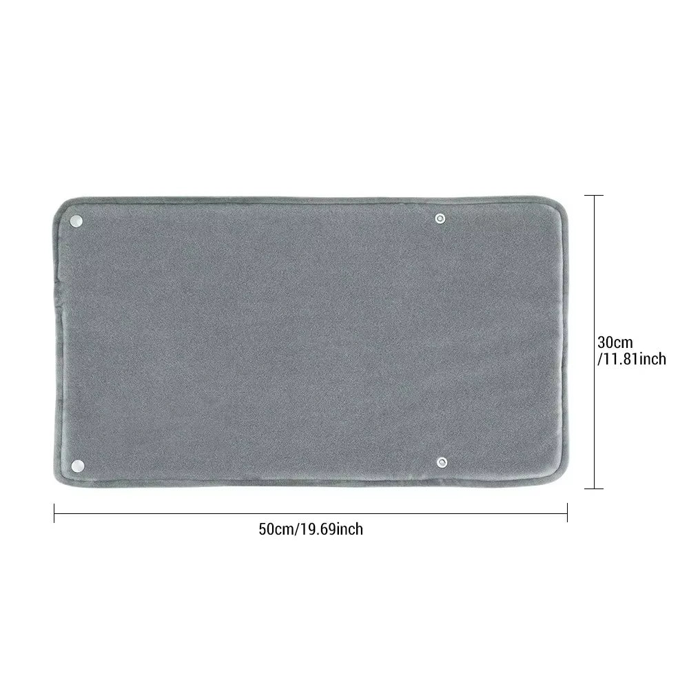 USB Thermostatic Hand Warmer for Winter Office and Home Use Shawl Warm Hands and Legs Short Velvet Fabric Heating Blanket